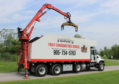 Price's Truly Canadian Tree Service Equipment